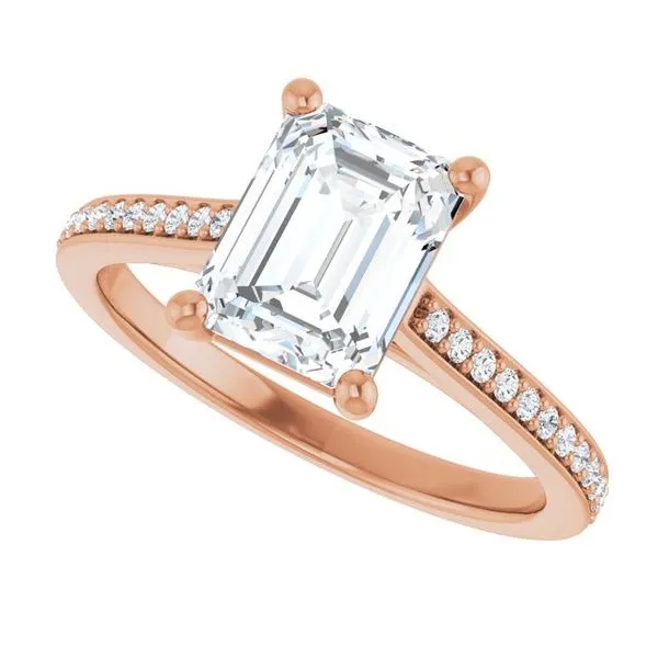 Claw-Prong Engagement Ring Image 5 Jimmy Smith Jewelers Decatur, AL