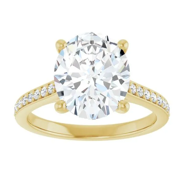 Claw-Prong Engagement Ring Image 3 Natale Jewelers Sewell, NJ