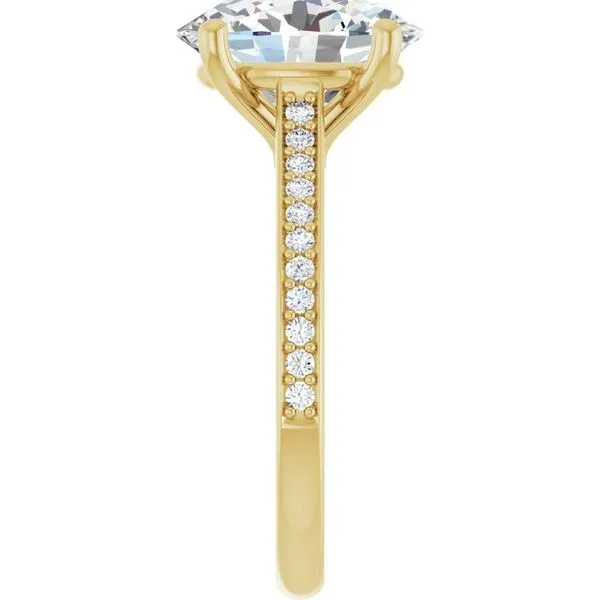 Claw-Prong Engagement Ring Image 4 Natale Jewelers Sewell, NJ