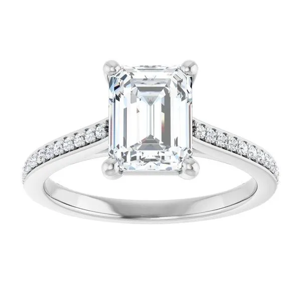 Claw-Prong Engagement Ring Image 3 Jimmy Smith Jewelers Decatur, AL