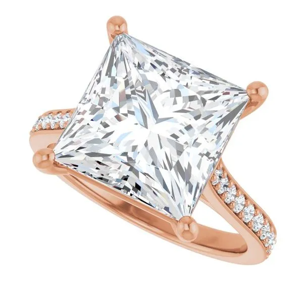 Claw-Prong Engagement Ring Image 5 JF Jones Jewelers Rochester, NY