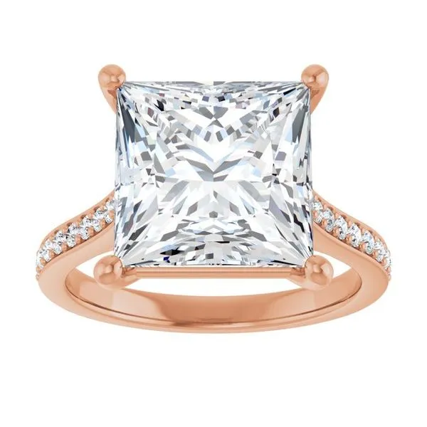 Claw-Prong Engagement Ring Image 3 Raleigh Diamond Fine Jewelry Raleigh, NC