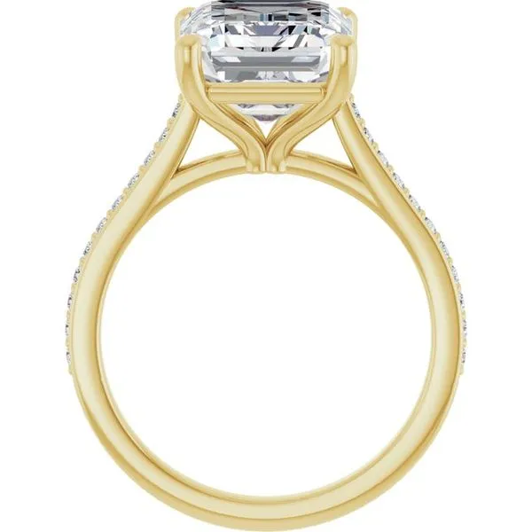 Claw-Prong Engagement Ring Image 2 Jimmy Smith Jewelers Decatur, AL