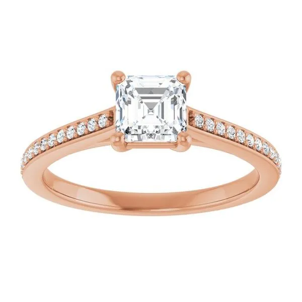 Claw-Prong Engagement Ring Image 3 Hudson Valley Goldsmith New Paltz, NY