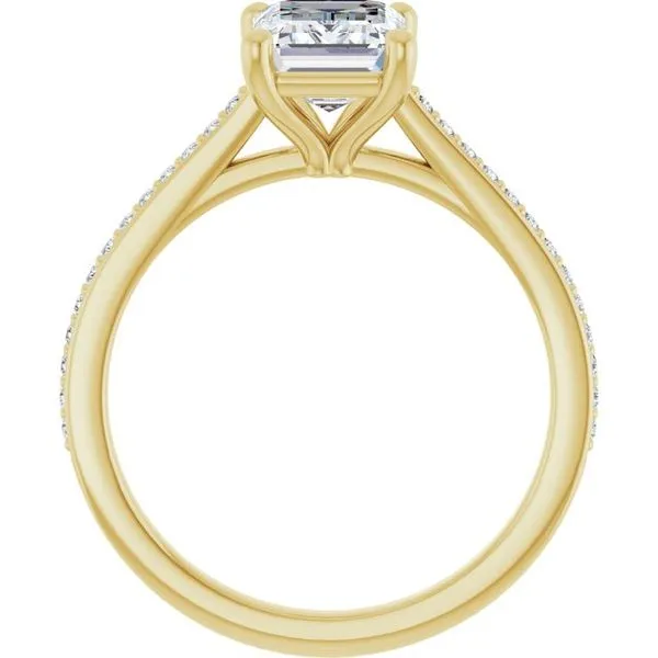 Claw-Prong Engagement Ring Image 2 JF Jones Jewelers Rochester, NY