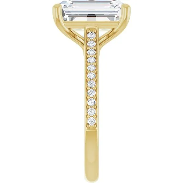 Claw-Prong Engagement Ring Image 4 JF Jones Jewelers Rochester, NY