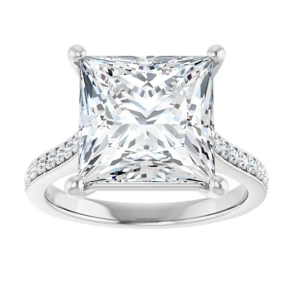 Claw-Prong Engagement Ring Image 3 Jimmy Smith Jewelers Decatur, AL