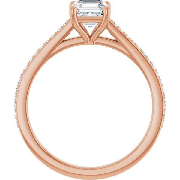 Claw-Prong Engagement Ring Image 2 Hudson Valley Goldsmith New Paltz, NY