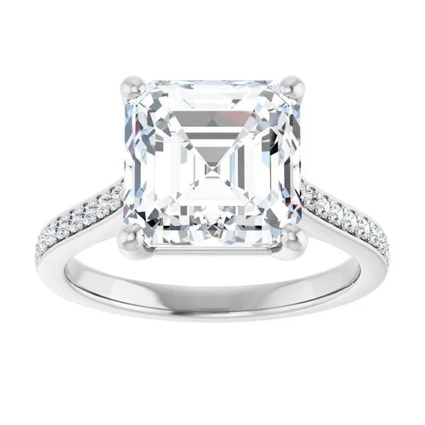 Claw-Prong Engagement Ring Image 3 Jimmy Smith Jewelers Decatur, AL