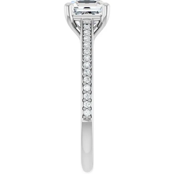 Claw-Prong Engagement Ring Image 4 Natale Jewelers Sewell, NJ