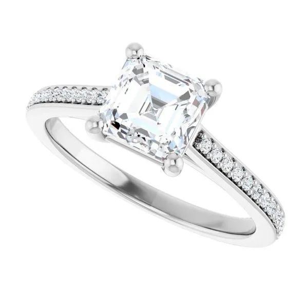 Claw-Prong Engagement Ring Image 5 Raleigh Diamond Fine Jewelry Raleigh, NC