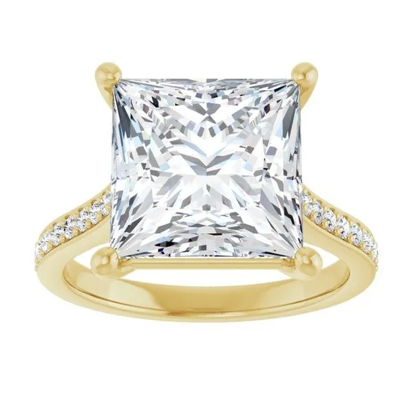 Claw-Prong Engagement Ring Image 3 Raleigh Diamond Fine Jewelry Raleigh, NC