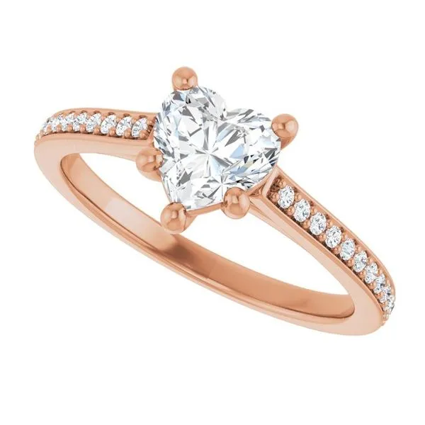 Claw-Prong Engagement Ring Image 5 JF Jones Jewelers Rochester, NY