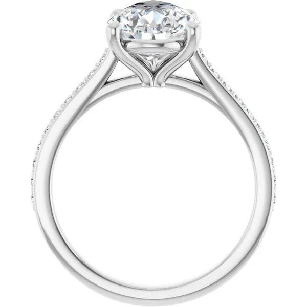 Claw-Prong Engagement Ring Image 2 Raleigh Diamond Fine Jewelry Raleigh, NC