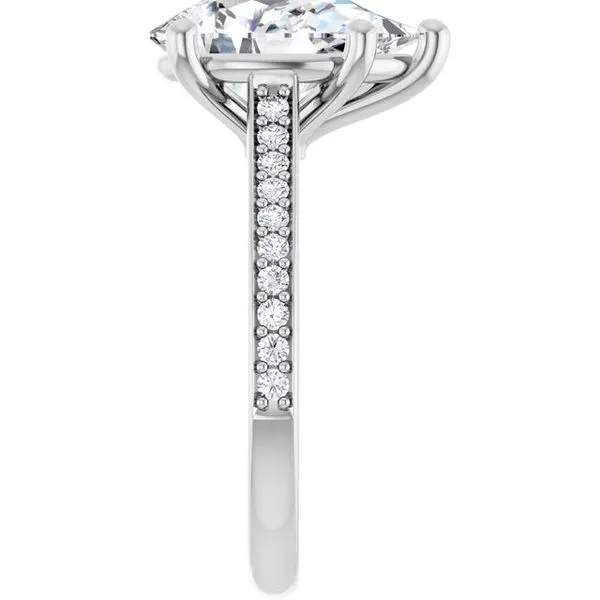 Claw-Prong Engagement Ring Image 4 Natale Jewelers Sewell, NJ