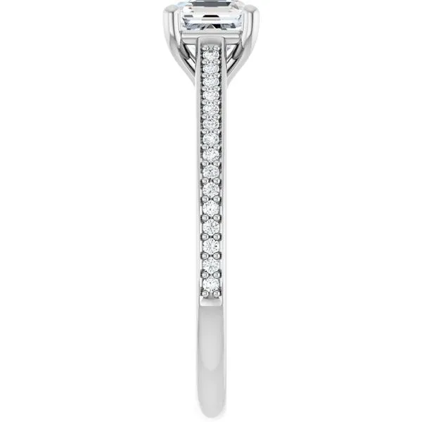 Claw-Prong Engagement Ring Image 4 Natale Jewelers Sewell, NJ