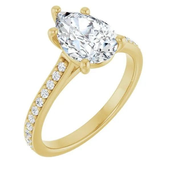 Claw-Prong Engagement Ring Natale Jewelers Sewell, NJ