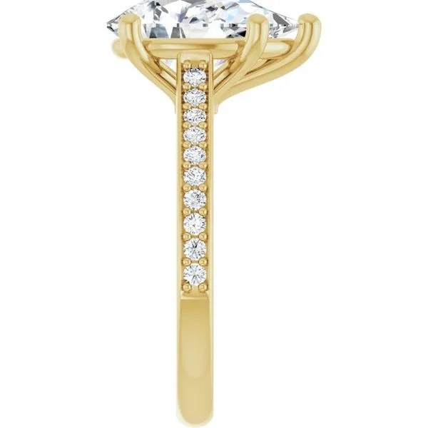 Claw-Prong Engagement Ring Image 4 Natale Jewelers Sewell, NJ