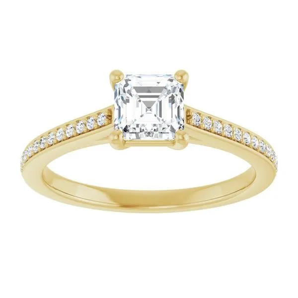 Accented Engagement Ring Image 3 Mark Jewellers La Crosse, WI