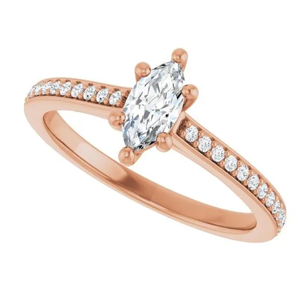 Claw-Prong Engagement Ring Image 5 Natale Jewelers Sewell, NJ