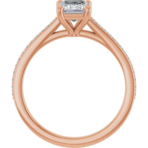 Claw-Prong Engagement Ring Image 2 JF Jones Jewelers Rochester, NY