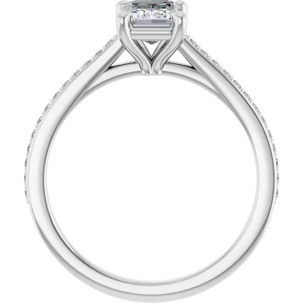 Claw-Prong Engagement Ring Image 2 Raleigh Diamond Fine Jewelry Raleigh, NC