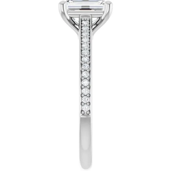 Claw-Prong Engagement Ring Image 4 JF Jones Jewelers Rochester, NY