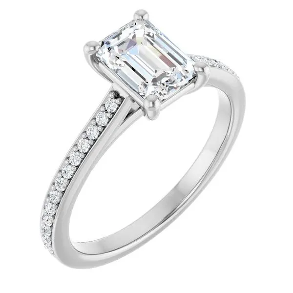 Claw-Prong Engagement Ring Natale Jewelers Sewell, NJ