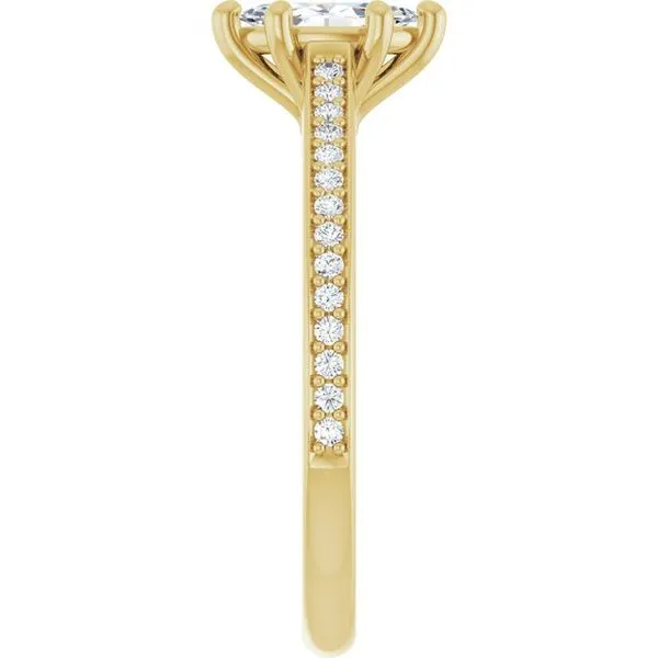 Claw-Prong Engagement Ring Image 4 Natale Jewelers Sewell, NJ