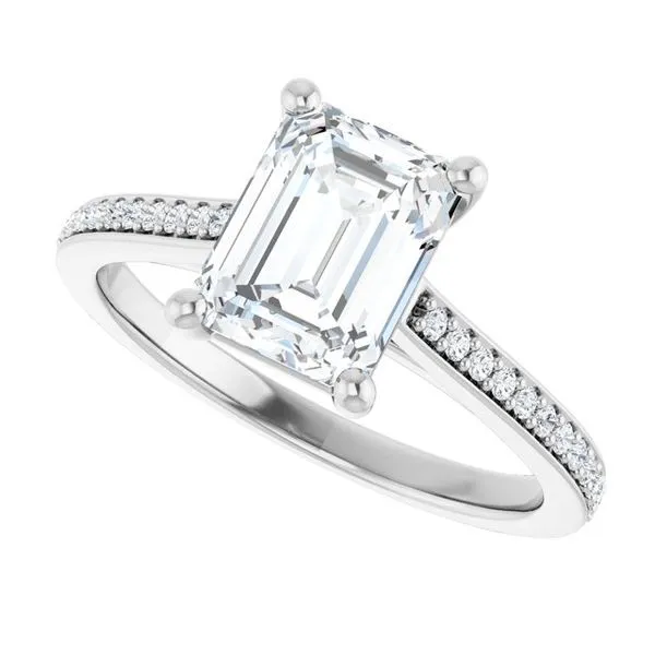 Accented Engagement Ring Image 5 Mark Jewellers La Crosse, WI