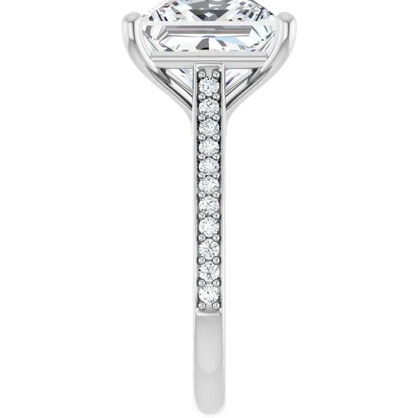 Claw-Prong Engagement Ring Image 4 JF Jones Jewelers Rochester, NY