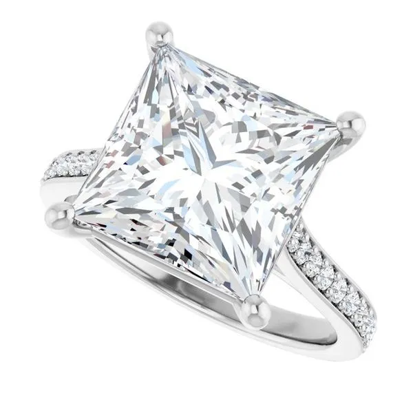 Claw-Prong Engagement Ring Image 5 Natale Jewelers Sewell, NJ