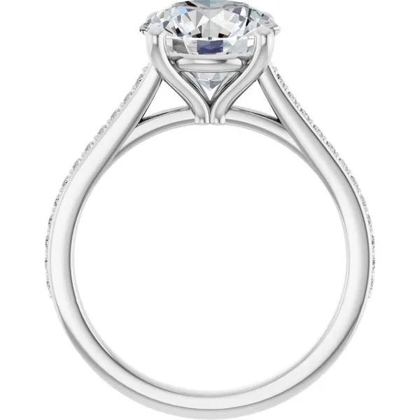 Claw-Prong Engagement Ring Image 2 Harkleroad Diamonds & Fine Jewelers Savannah, GA
