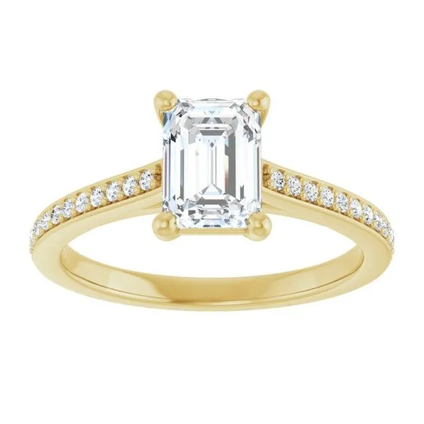 Claw-Prong Engagement Ring Image 3 Natale Jewelers Sewell, NJ