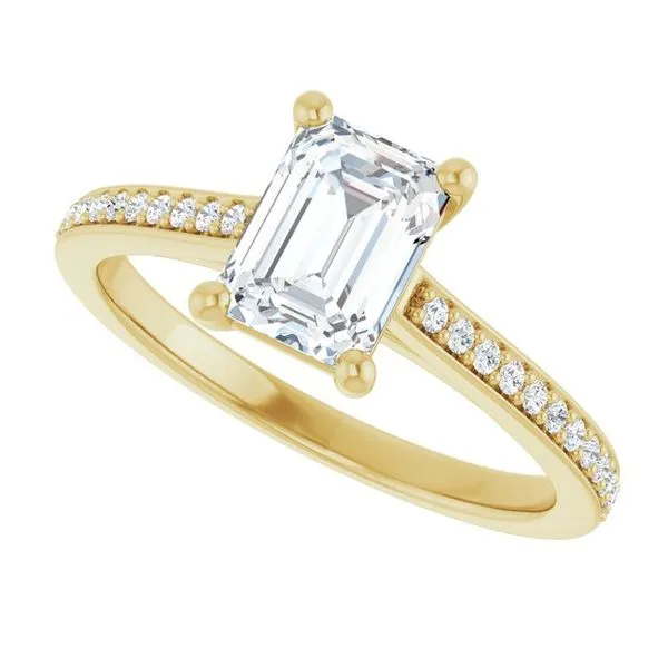 Claw-Prong Engagement Ring Image 5 Natale Jewelers Sewell, NJ