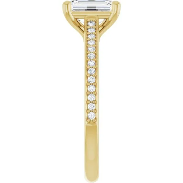 Claw-Prong Engagement Ring Image 4 Harkleroad Diamonds & Fine Jewelers Savannah, GA