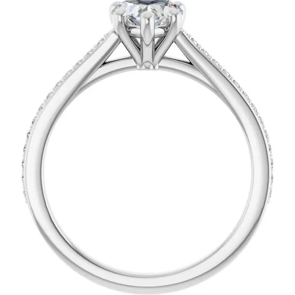 Claw-Prong Engagement Ring Image 2 Harkleroad Diamonds & Fine Jewelers Savannah, GA