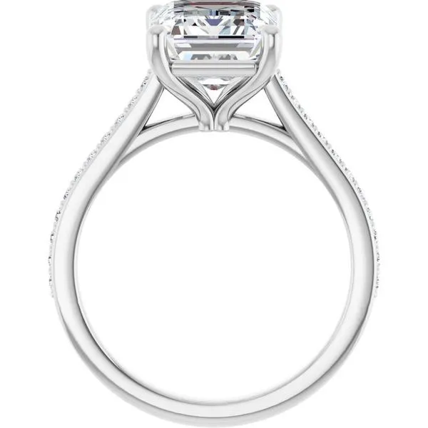 Claw-Prong Engagement Ring Image 2 JF Jones Jewelers Rochester, NY