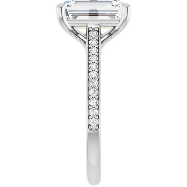 Claw-Prong Engagement Ring Image 4 JF Jones Jewelers Rochester, NY