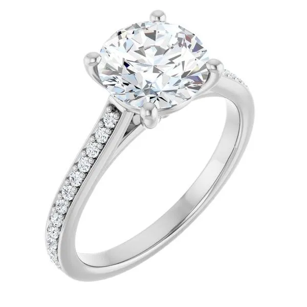 Claw-Prong Engagement Ring Natale Jewelers Sewell, NJ