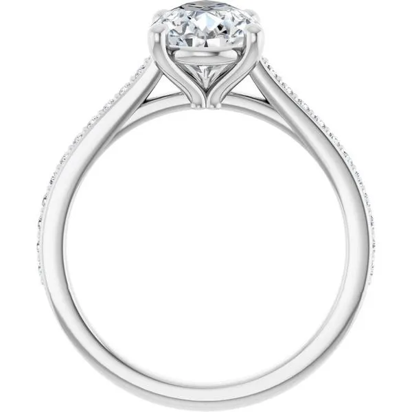 Claw-Prong Engagement Ring Image 2 Natale Jewelers Sewell, NJ