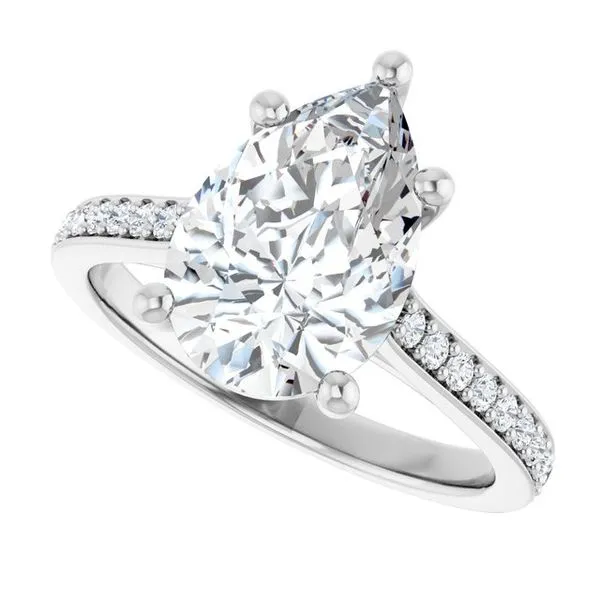 Claw-Prong Engagement Ring Image 5 Harkleroad Diamonds & Fine Jewelers Savannah, GA