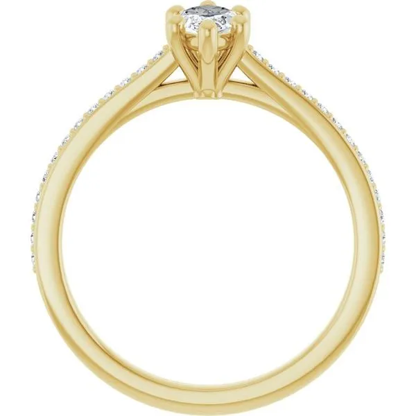 Claw-Prong Engagement Ring Image 2 Raleigh Diamond Fine Jewelry Raleigh, NC