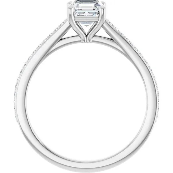Claw-Prong Engagement Ring Image 2 Raleigh Diamond Fine Jewelry Raleigh, NC