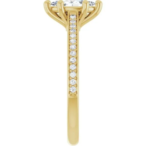 Claw-Prong Engagement Ring Image 4 Raleigh Diamond Fine Jewelry Raleigh, NC