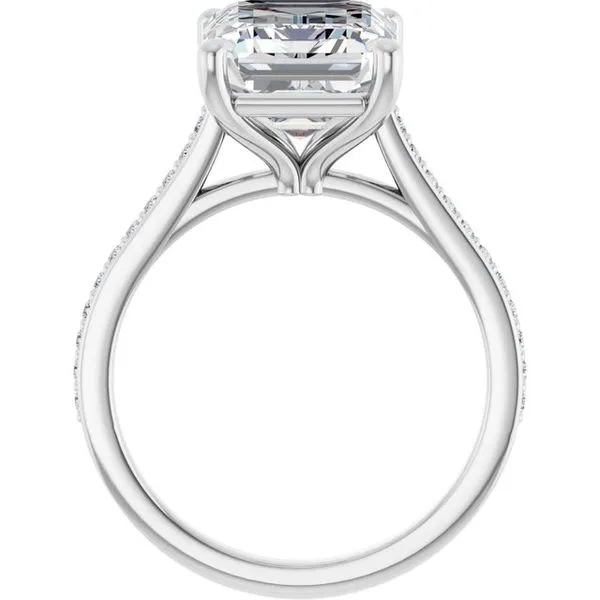 Claw-Prong Engagement Ring Image 2 Northwood Jewelers Northwood, OH
