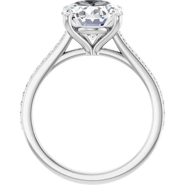 Claw-Prong Engagement Ring Image 2 Natale Jewelers Sewell, NJ