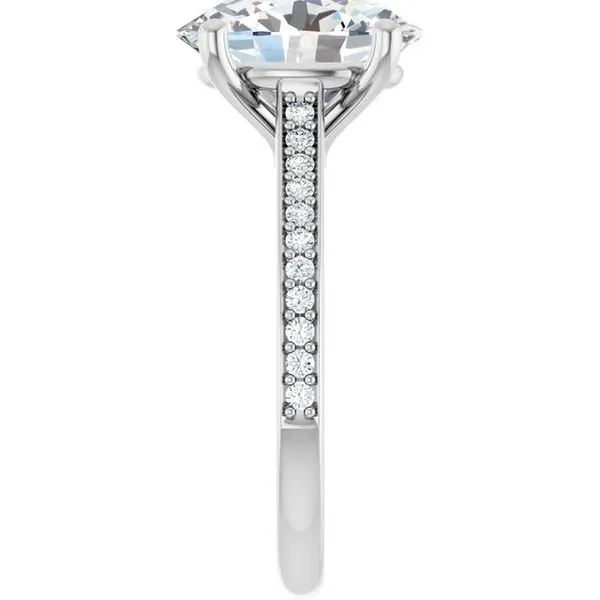 Claw-Prong Engagement Ring Image 4 Raleigh Diamond Fine Jewelry Raleigh, NC