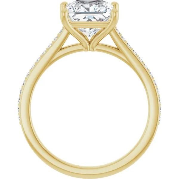 Claw-Prong Engagement Ring Image 2 Raleigh Diamond Fine Jewelry Raleigh, NC
