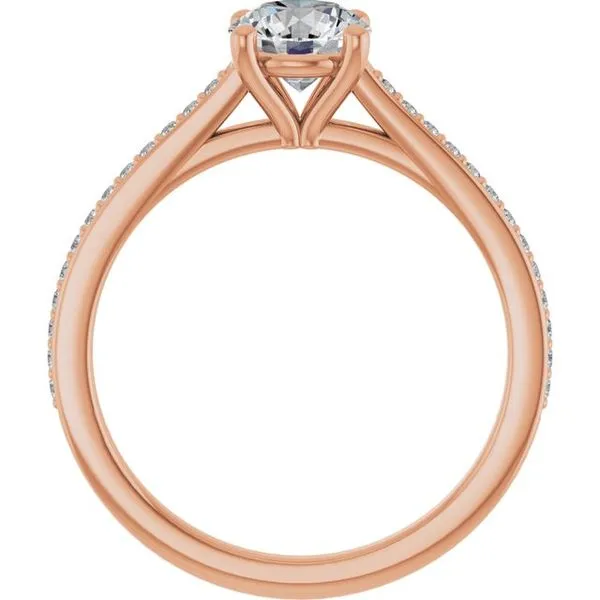 Claw-Prong Engagement Ring Image 2 Natale Jewelers Sewell, NJ